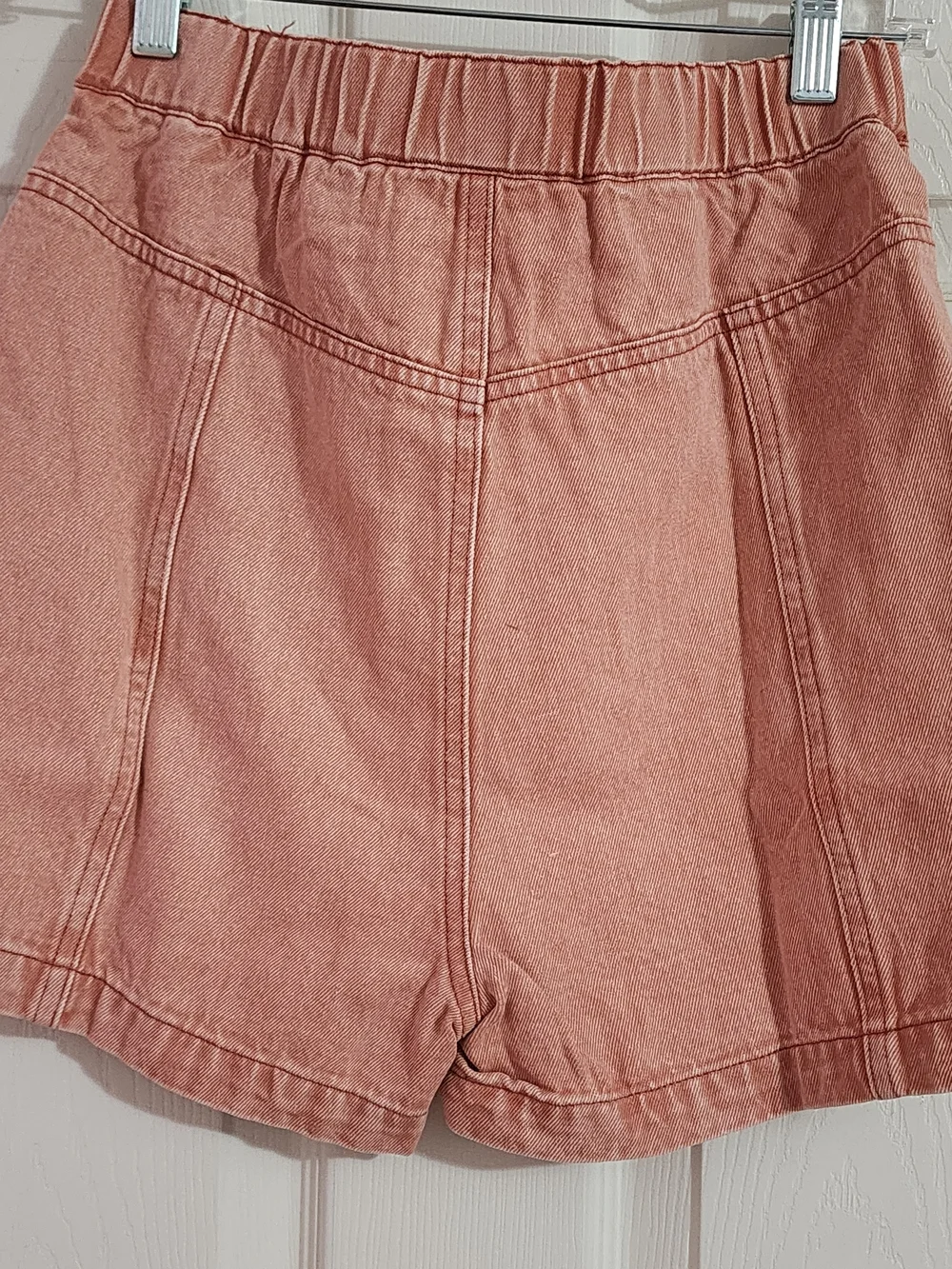 High-Waist Denim Shorts. NWT